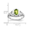 Oval Gemstone Rings