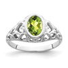 Oval Gemstone Rings