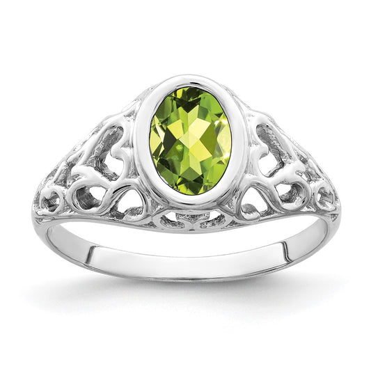 Oval Gemstone Rings