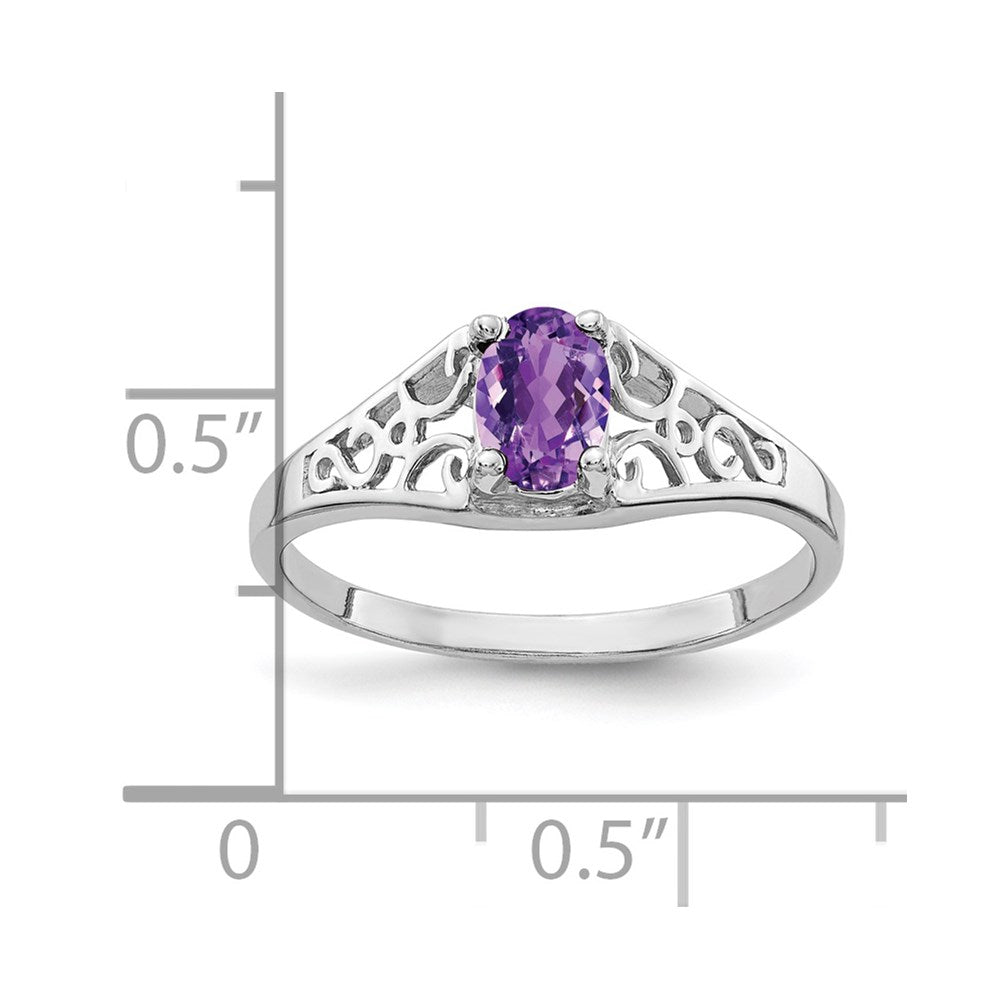 6x4mm Oval Gemstone Rings