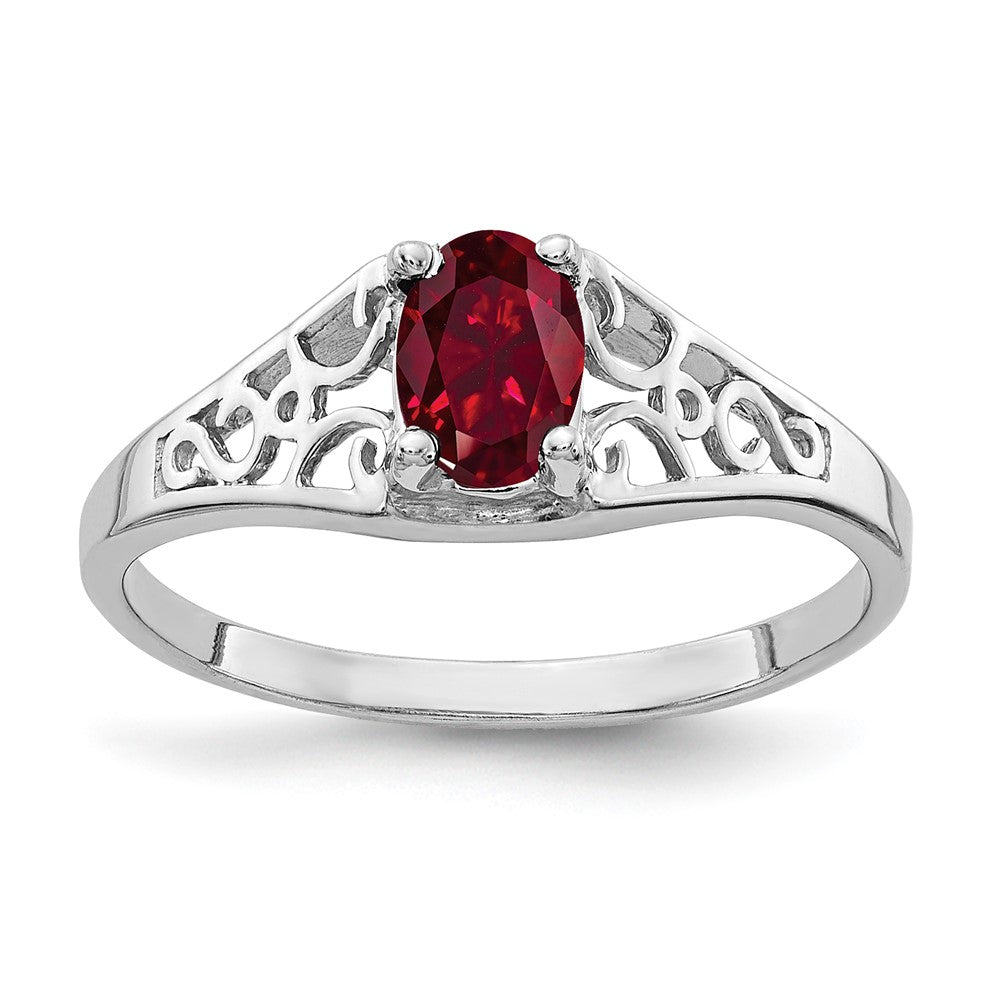 6x4mm Oval Gemstone Rings