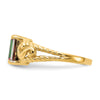 Emerald-Cut Gemstone Rings