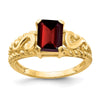 Emerald-Cut Gemstone Rings
