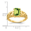 Emerald-Cut Gemstone Rings