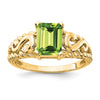 Emerald-Cut Gemstone Rings