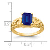 Emerald-Cut Gemstone Rings