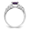 Emerald Cut Gemstone Rings