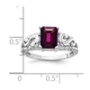 Emerald Cut Gemstone Rings