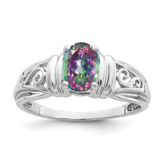 Oval Gemstone Rings