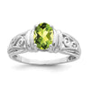 Oval Gemstone Rings