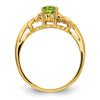 Oval Gemstone & Diamond Rings
