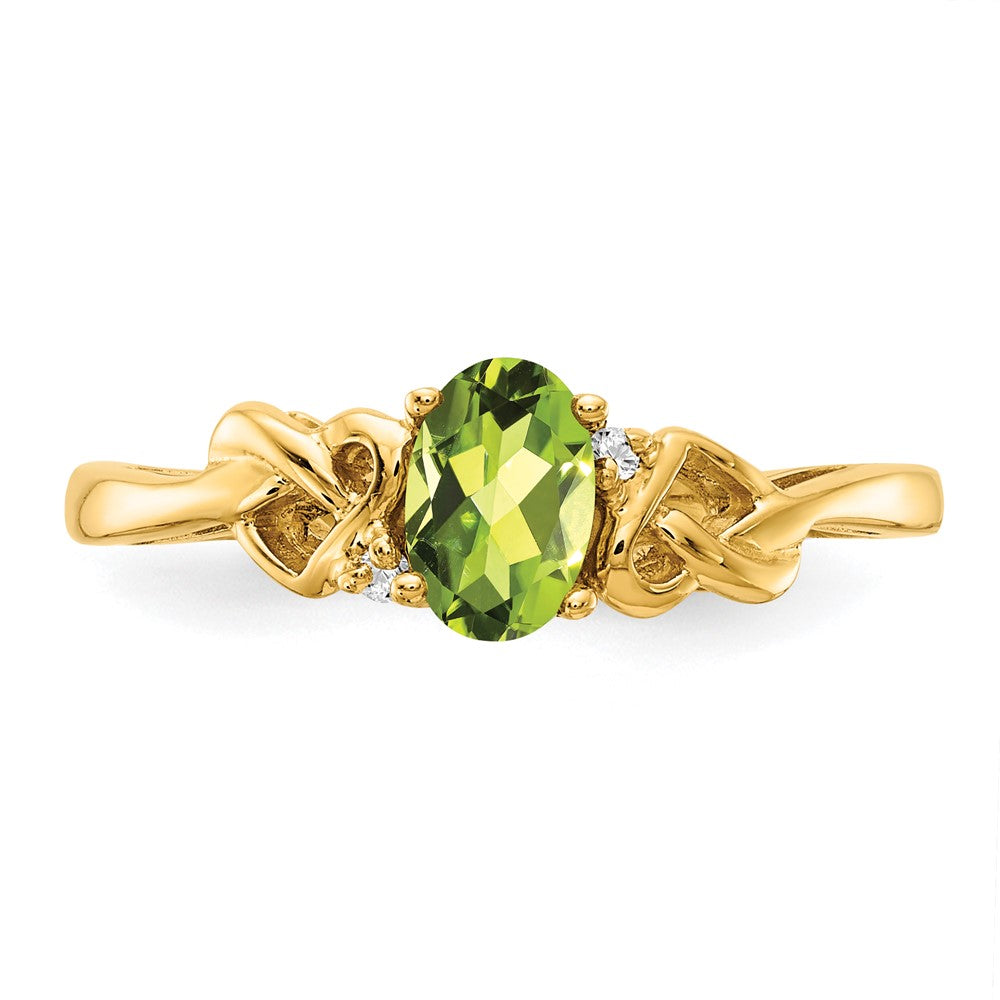 Oval Gemstone & Diamond Rings
