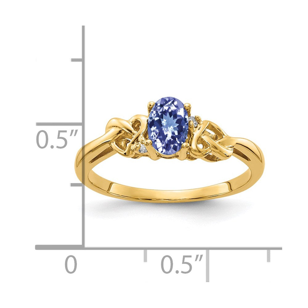 Oval Gemstone & Diamond Rings