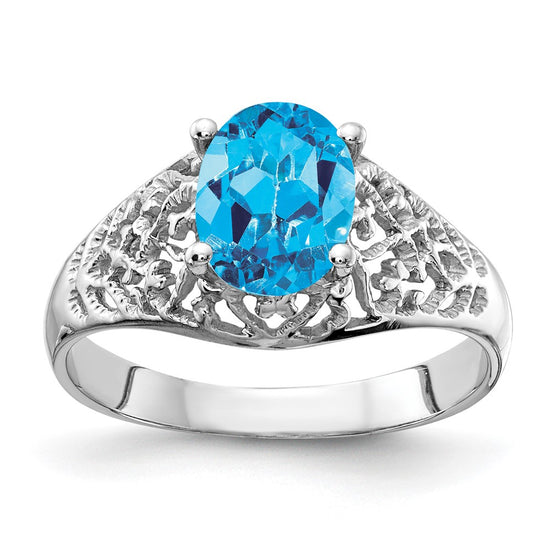 Oval Gemstone Rings