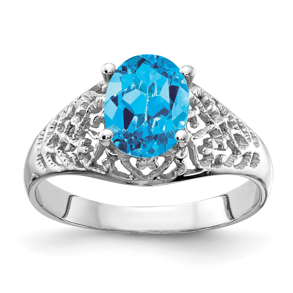 Oval Gemstone Rings