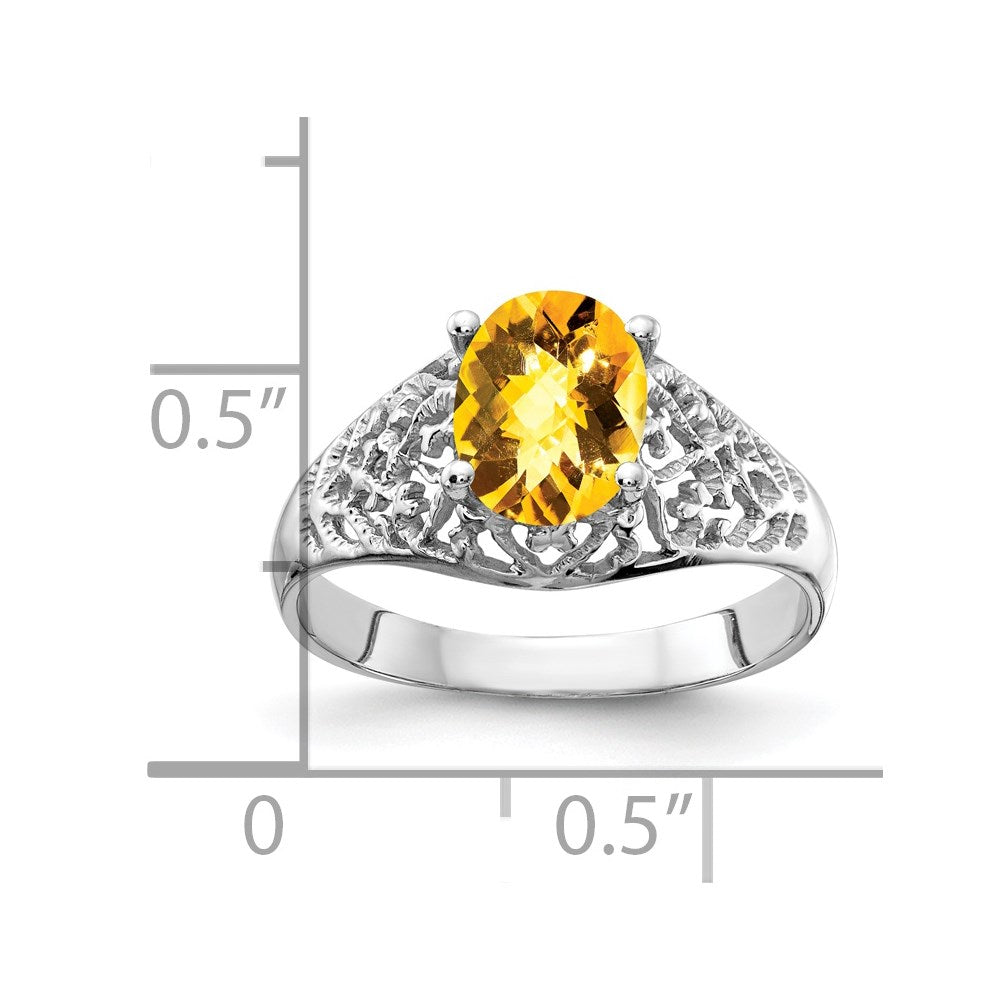 Oval Gemstone Rings
