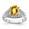 Oval Gemstone Rings