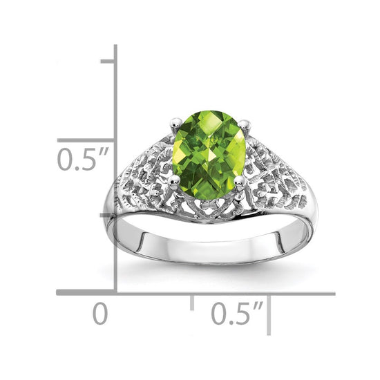 Oval Gemstone Rings