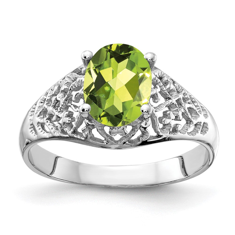 Oval Gemstone Rings