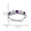 Gemstone & Diamond Rings — Purple Amethyst