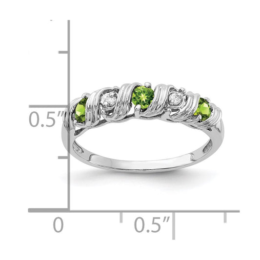 Gemstone & Diamond Rings — Green Peridot