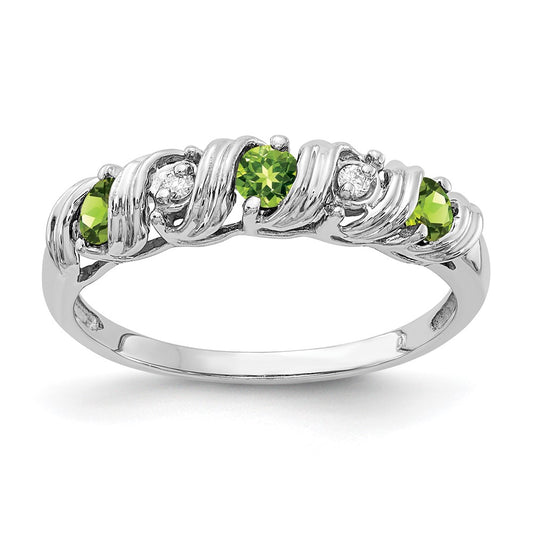 Gemstone & Diamond Rings — Green Peridot