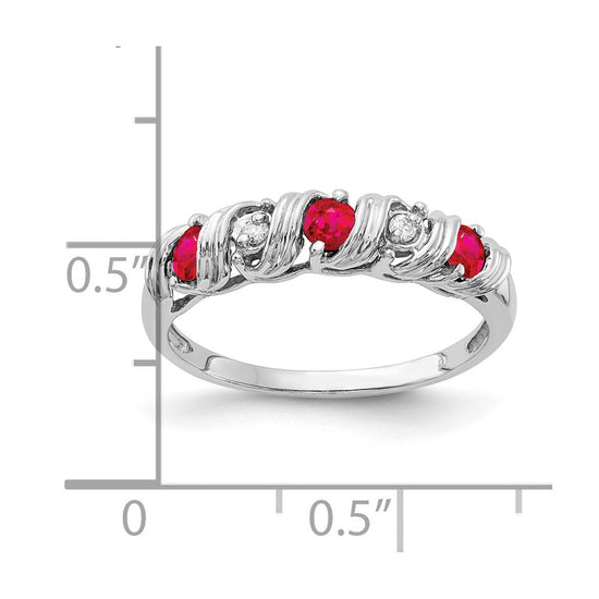 Gemstone & Diamond Rings — Red Ruby
