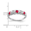 Gemstone & Diamond Rings — Red Ruby