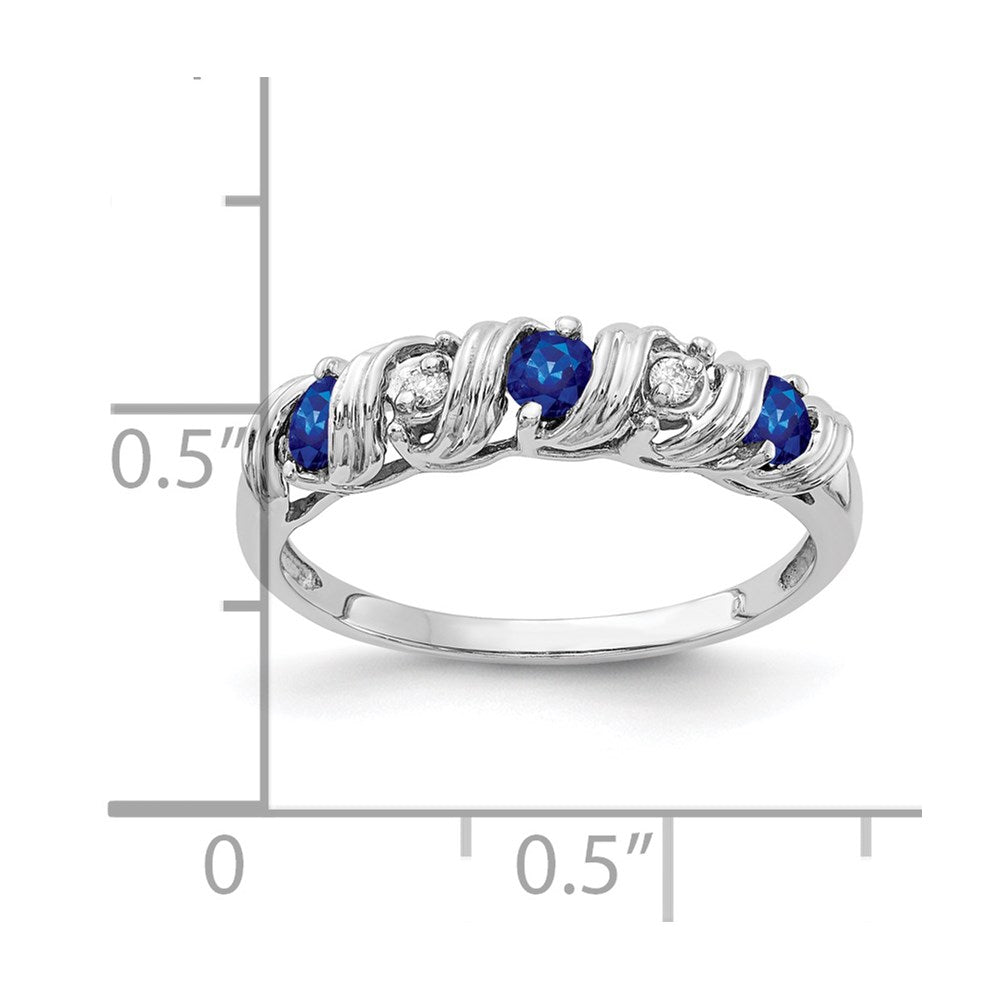 Gemstone & Diamond Rings — Blue Sapphire