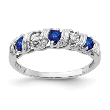 Gemstone & Diamond Rings — Blue Sapphire