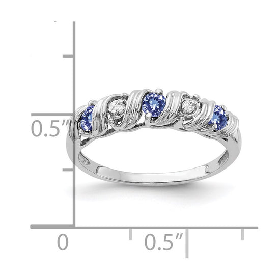 Gemstone & Diamond Rings — Blue Tanzanite