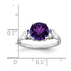 Round Gemstone Rings
