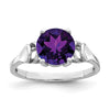 Round Gemstone Rings