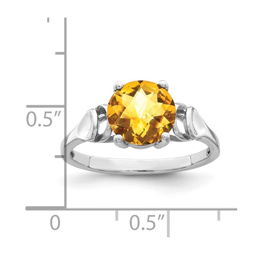 Round Gemstone Rings