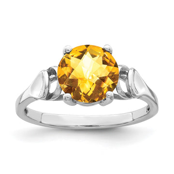 Round Gemstone Rings