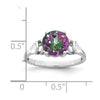 Round Gemstone Rings