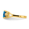 Emerald Cut Gemstone & Diamond Rings