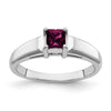 4mm Princess-cut Gemstone Rings
