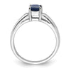 4mm Princess-cut Gemstone Rings