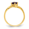 Sterling Silver Princess Cut Gemstone Rings