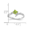 4mm Princess-cut Gemstone Rings
