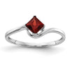 Princess Cut Gemstone Rings