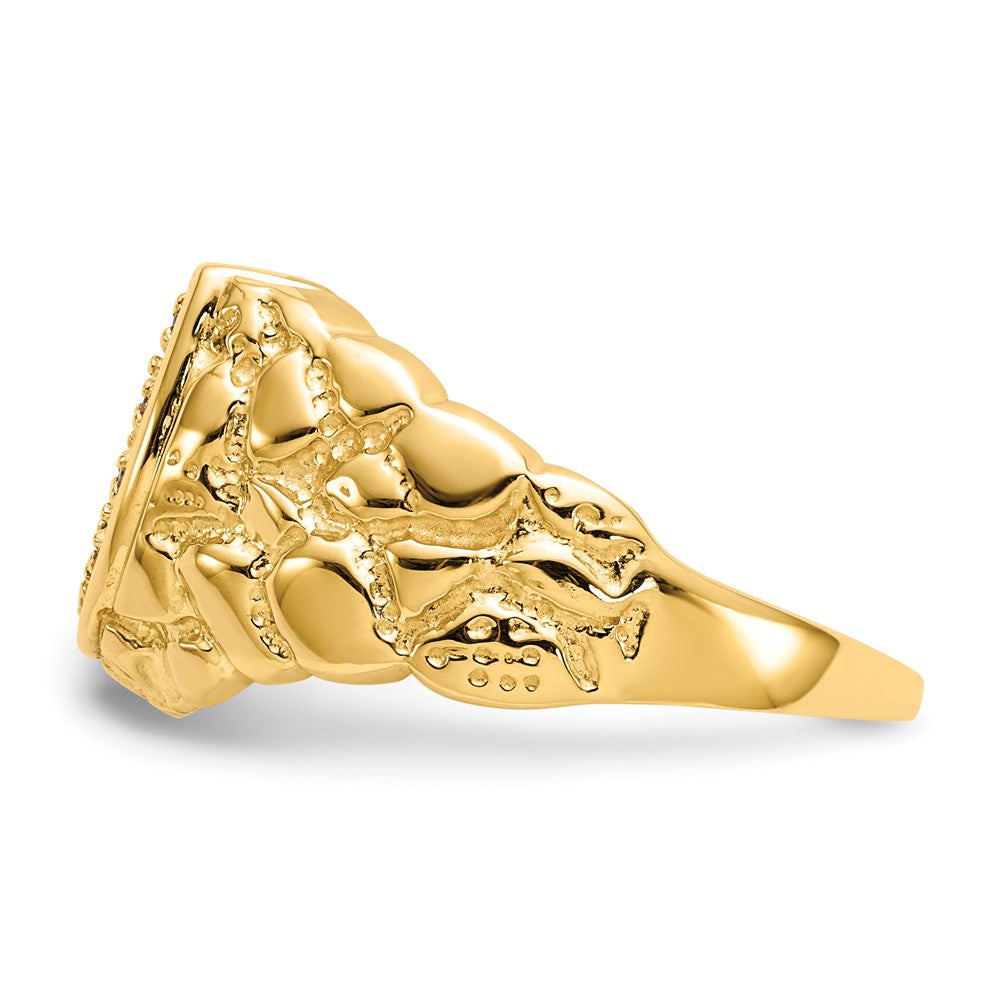 Gold Mens Diamond Rings