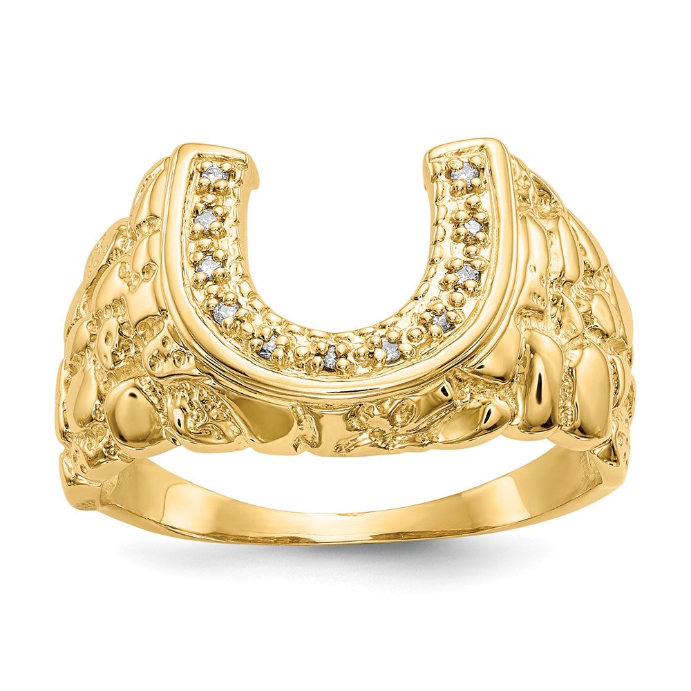 Gold Mens Diamond Rings