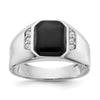 Men's Onyx & Diamond Rings