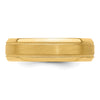 Comfort Fit Brush Satin Fancy Wedding Bands