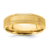 Comfort Fit Brush Satin Fancy Wedding Bands