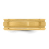 Comfort Fit Brush Satin Fancy Wedding Bands