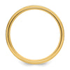 14k Rose Gold Standard Comfort Fit Brushed Satin Fancy Band