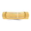 Comfort Fit Brush Satin Fancy Wedding Bands